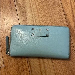 Kate Spade Outlet Blue Wallet